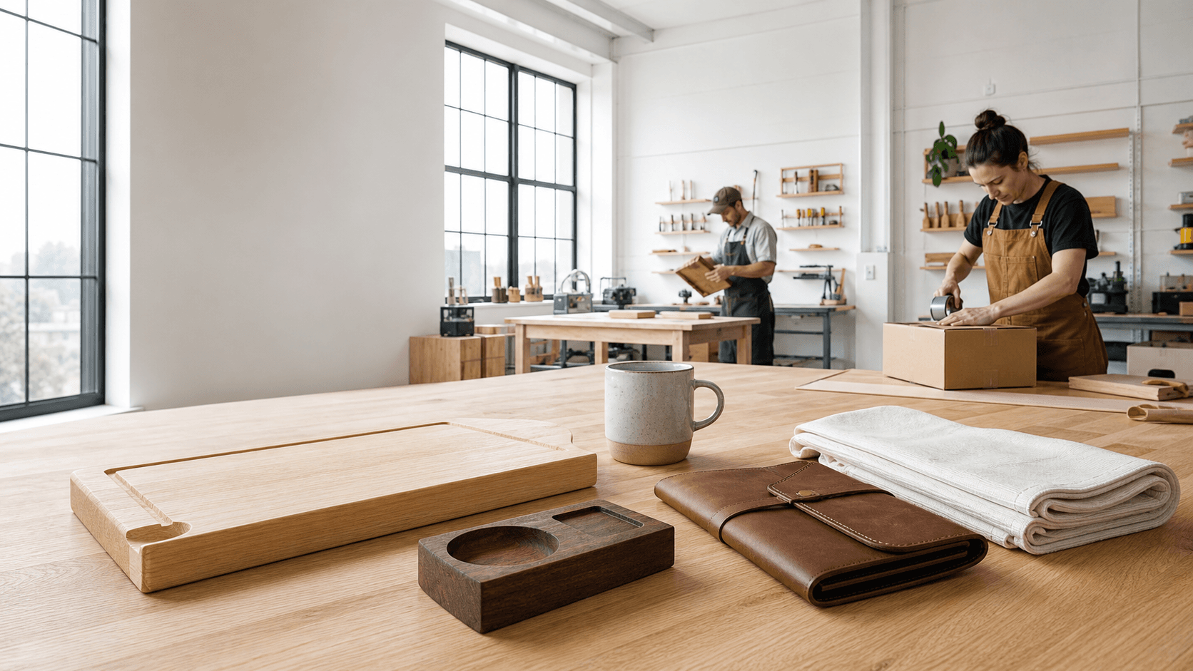 Independent U.S. product businesses preparing customer orders